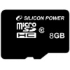   Silicon Power microSDHC Class 10 8GB